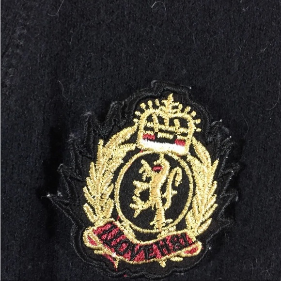 I Love H81 Women Cardigan Button Down Black Medium V Neck Wool Blend - Picture 7 of 9